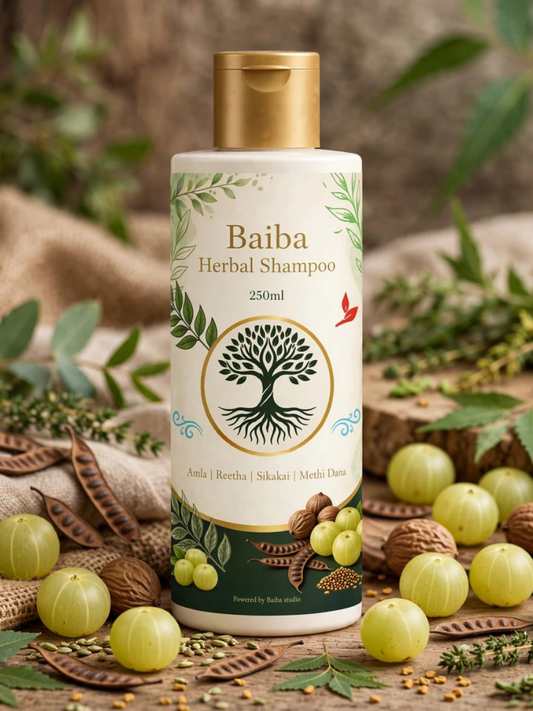 Baiba Herbal Shampoo Dandruff Free Hair Treatment