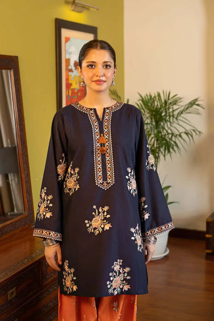 2 Piece Unstitched Heavy Embroidered Lawn Suit