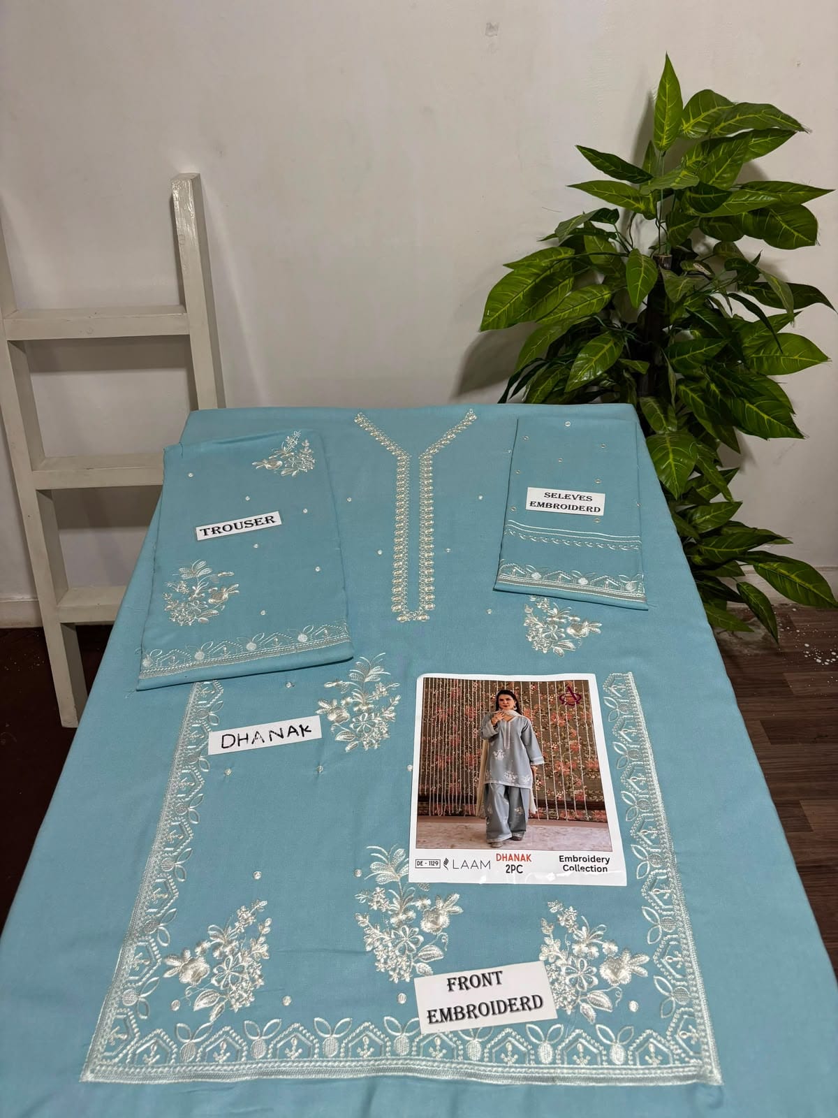 Winter Collection DhaNak Fabric 2pc 2026