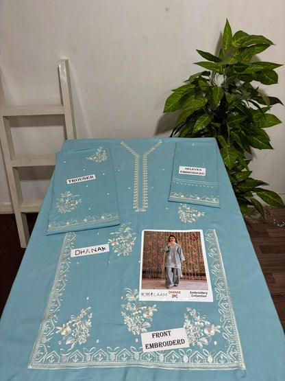 Winter Collection DhaNak Fabric 2pc 2026