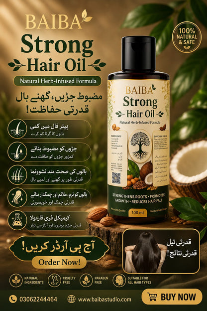 Baiba Strong Hair Oil