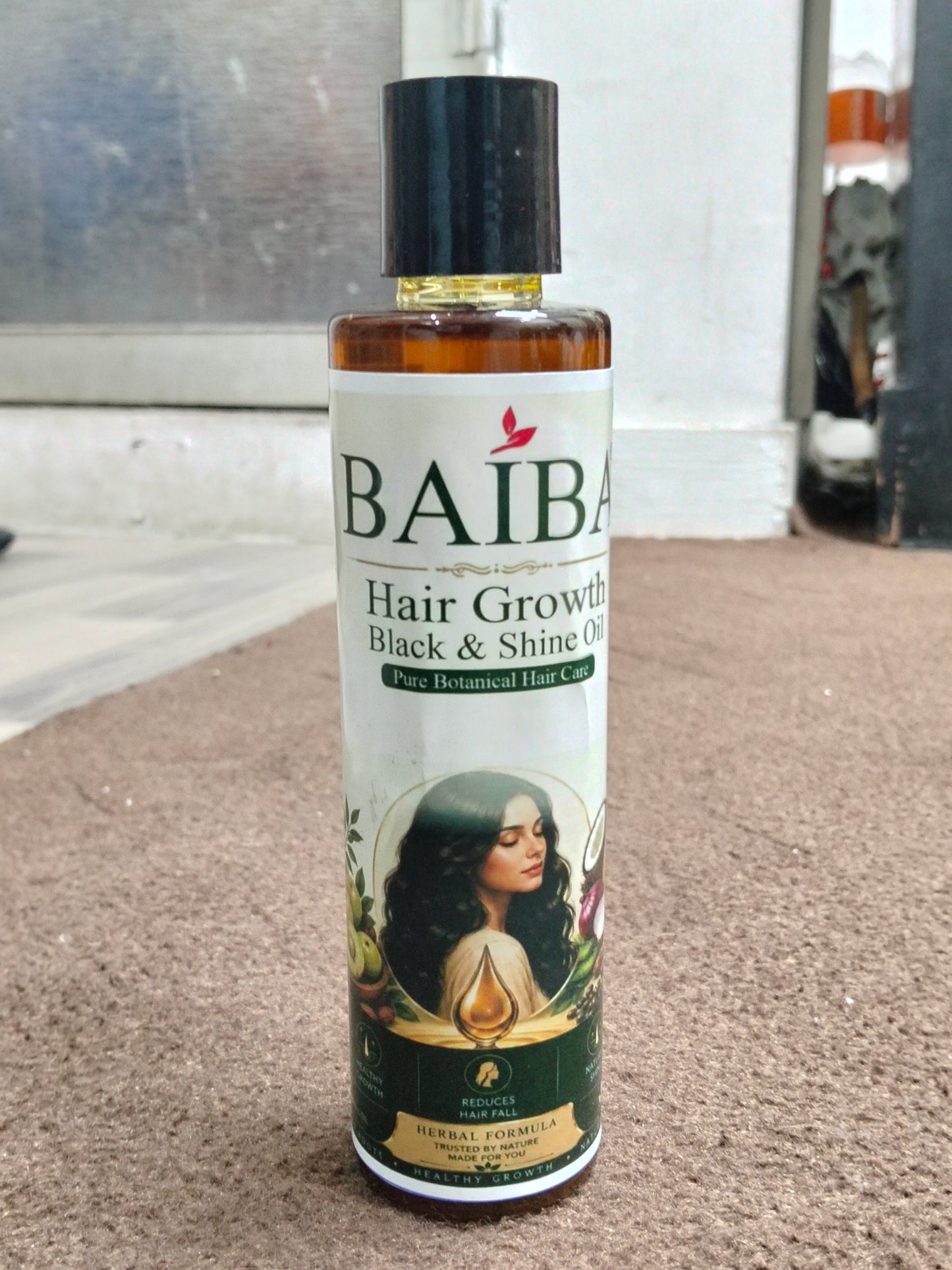 BaiBa Hair Growth Black & Shine Oil
