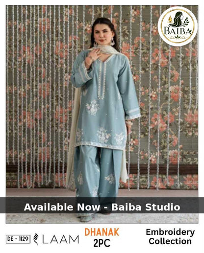 Winter Collection DhaNak Fabric 2pc 2026
