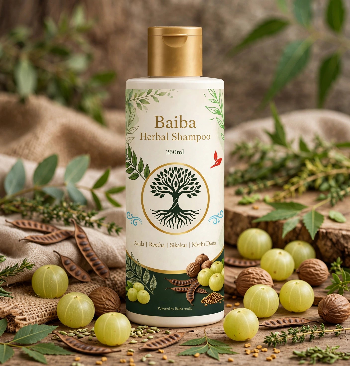 Baiba Herbal shampoo