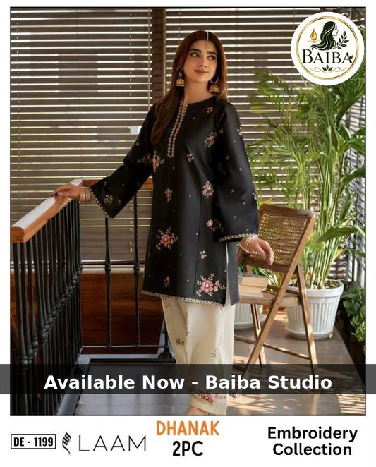 Winter Collection DhaNak Fabric 2pc 2026