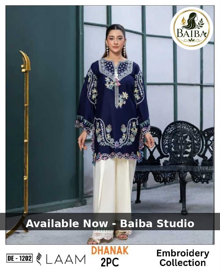 Winter Collection DhaNak Fabric 2pc 2026
